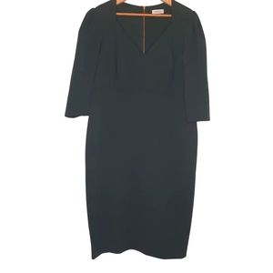 Calvin Klein Midi Dress Dark Green Plus size